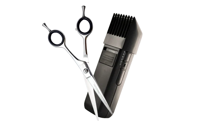 Bancadas de atendimento masculino na L'ESPACE Hair
